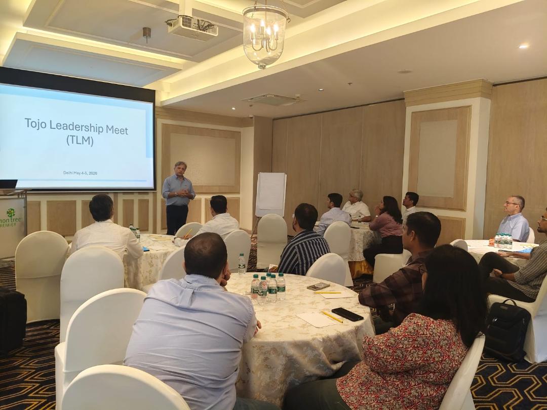 Tojo Vikas Purpose Vision Mission workshop, New Delhi, May 2025